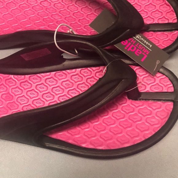 Bobbie Brooks flip flop Sandals - Picture 2 of 3